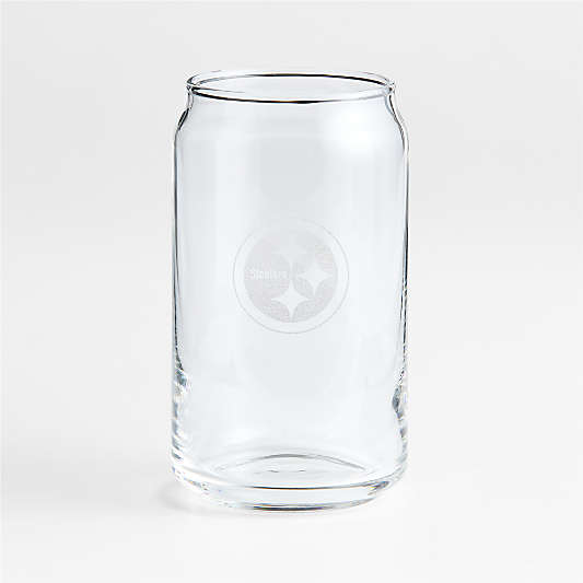 NFL Pittsburgh Steelers Beer Can 16-Oz. Glass, Set of 4