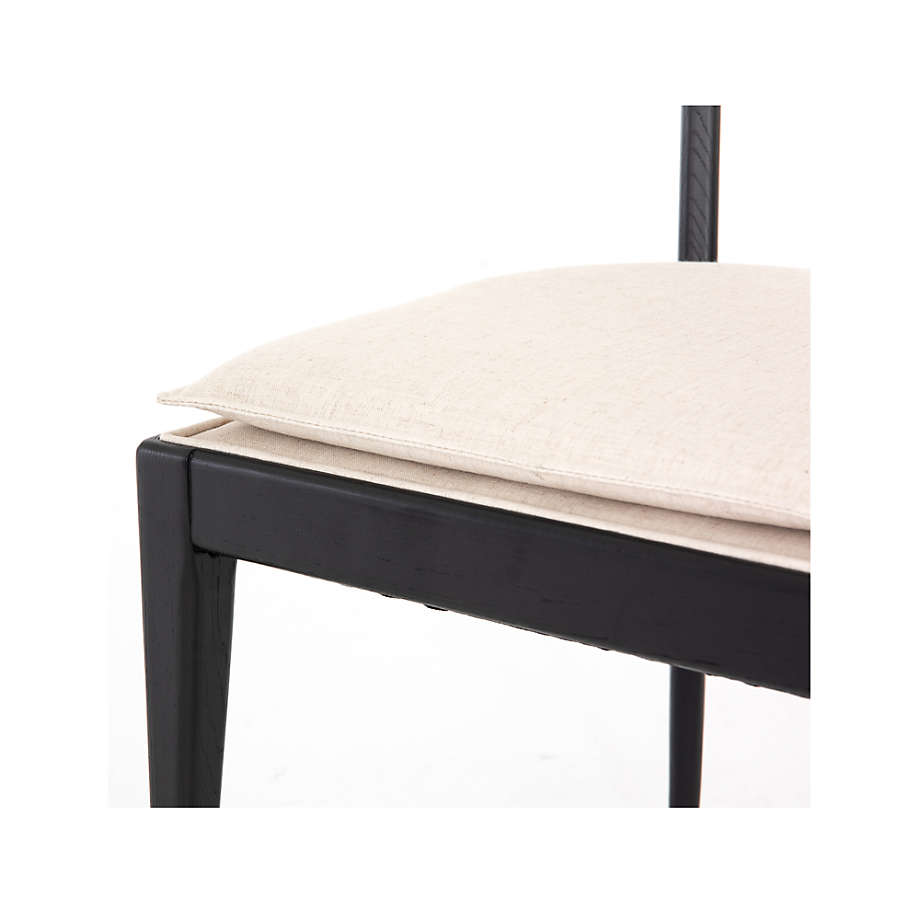 Crate&Barrel Libby Cane Dining Chair Square One