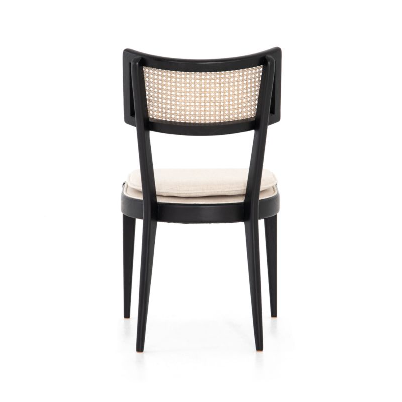 Libby Black and Natural Cane Dining Chair