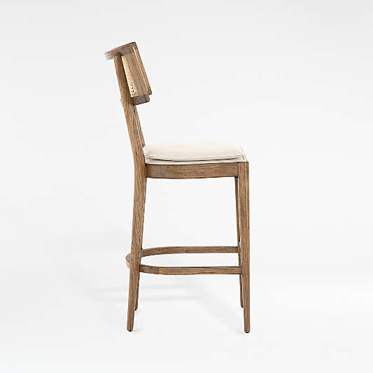 Libby Natural Cane Counter Stool