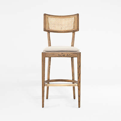 Libby Natural Cane Counter Stool