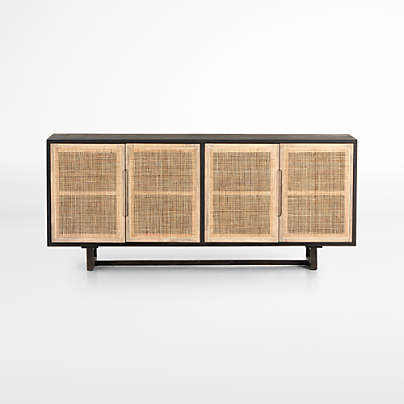 Libby 72" Black Credenza