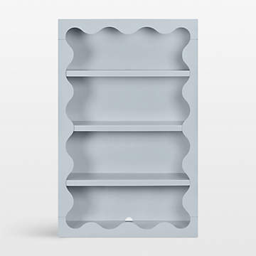 Jenny Lind White Wood Spindle 5-Shelf Kids Bookcase + Reviews