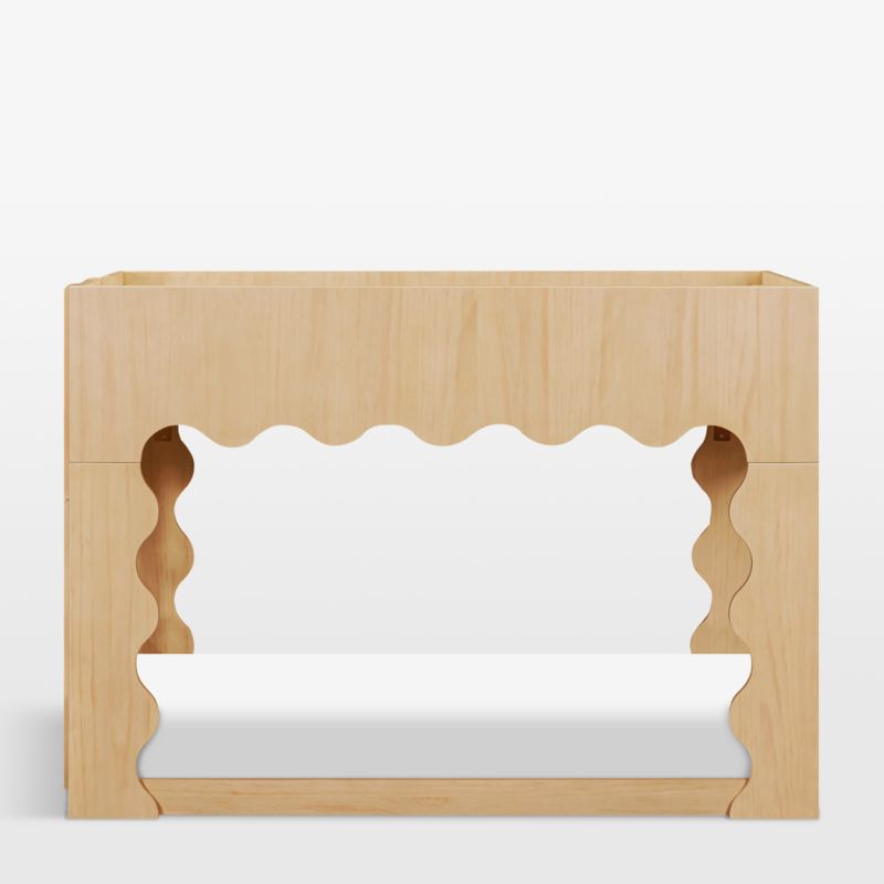 Babyletto Lido Wave Blonde Wood Convertible Kids Bunk Bed - image 2 of 4