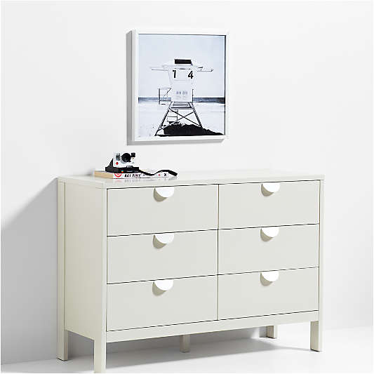 Lifeguard Chair Framed Wall Art Print