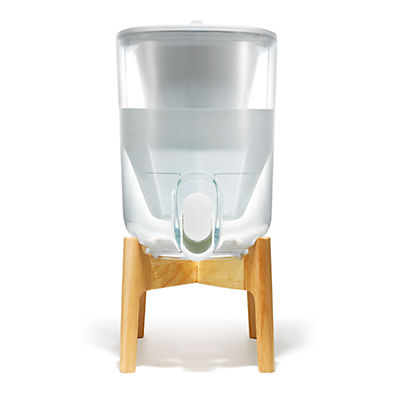 View LifeStraw Home 35-Cup High-Capacity Water Dispenser with Wood Stand details