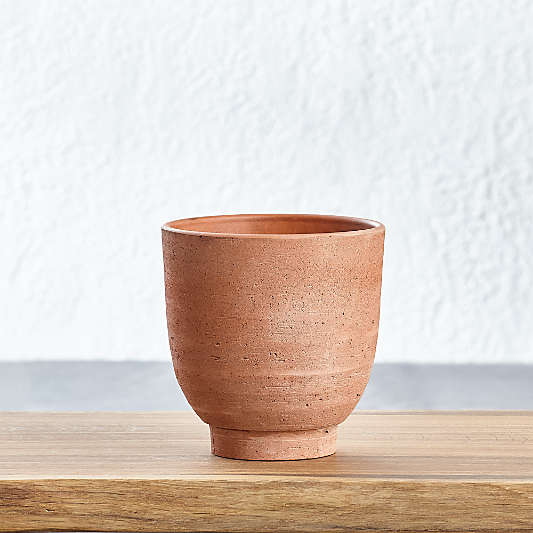 Light Small Terra Cotta Planter