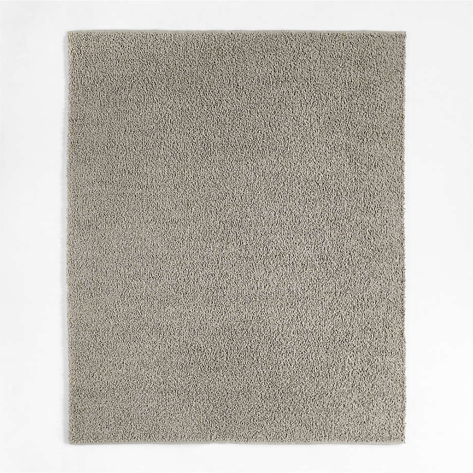 Lille Solid Bouclé Grey Area Rug 10'x14' + Reviews