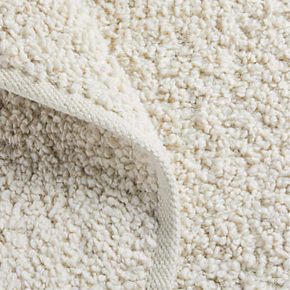 Boucle Wool Rug, Ivory - Enquire now for availability