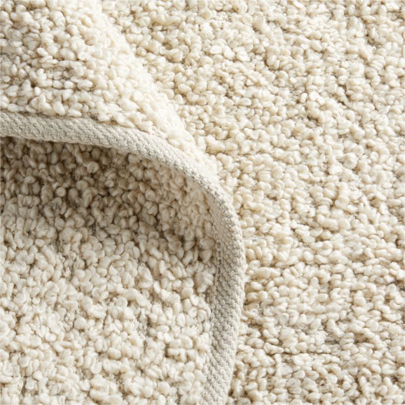 Lille Performance Solid Bouclé Sand Beige Area Rug 10'x14' - image 7 of 7