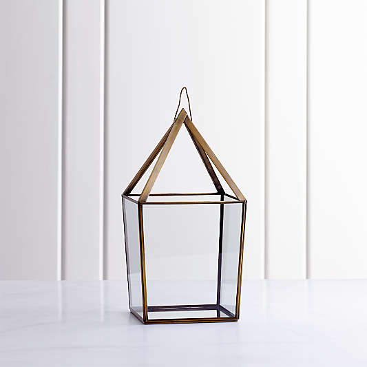 Lillian Brass Metal Large Lantern