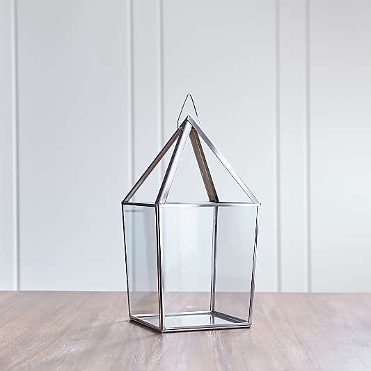 Lillian Large Silver Lantern