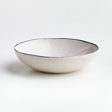 View Lina Blue Stripe Pasta/Soup Bowl details