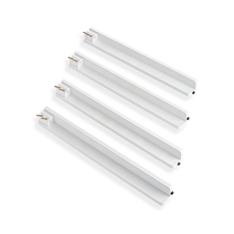 Viewing product image 30" White Adjustable Kids Table Legs - image 1 of 2