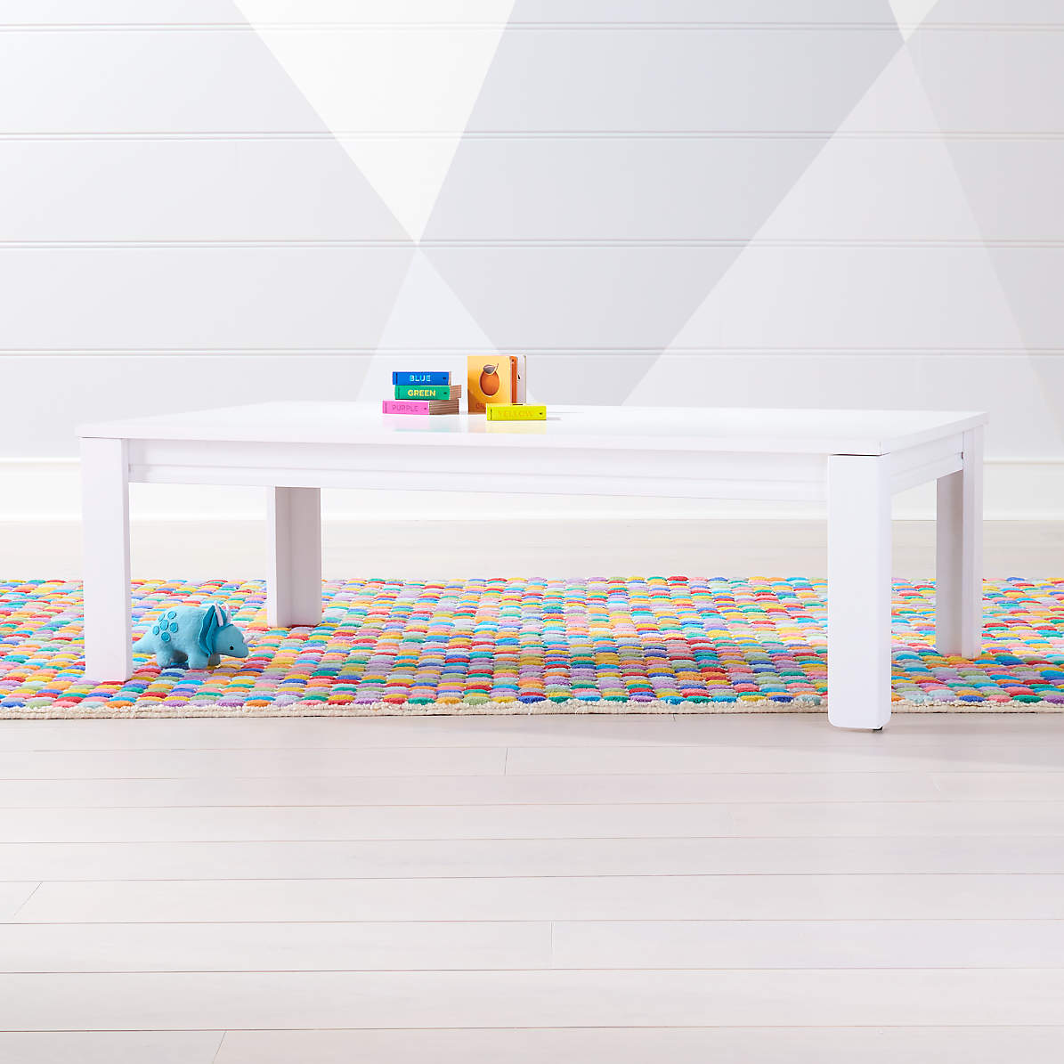 Kids 2024 white table