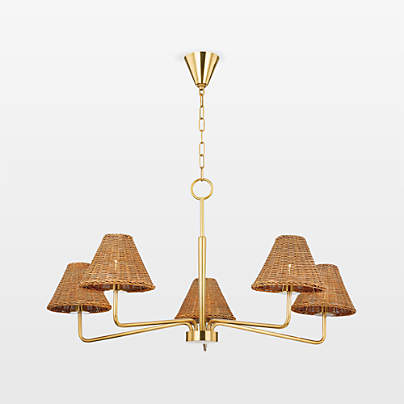 Lindos Brass Chandelier
