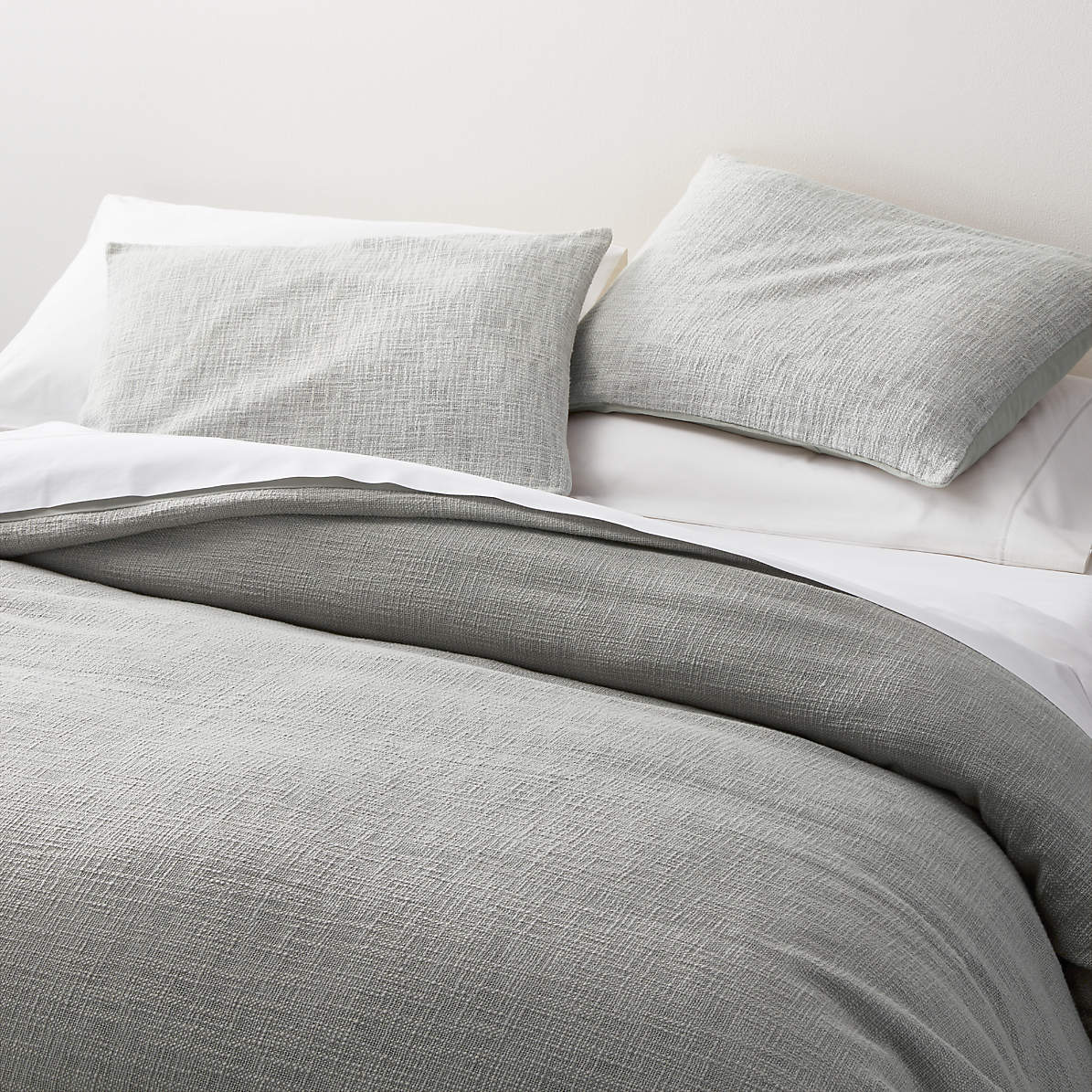 Lindstrom Grey Duvet Covers And Pillow, Black Grey Duvet Cover
