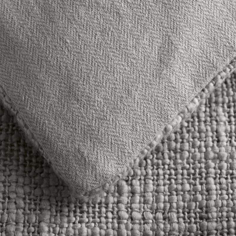 Lindstrom Cotton Grey Standard Sham - image 4 of 6