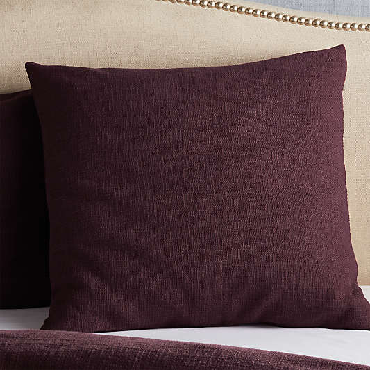 Lindstrom Plum Euro Pillow Sham