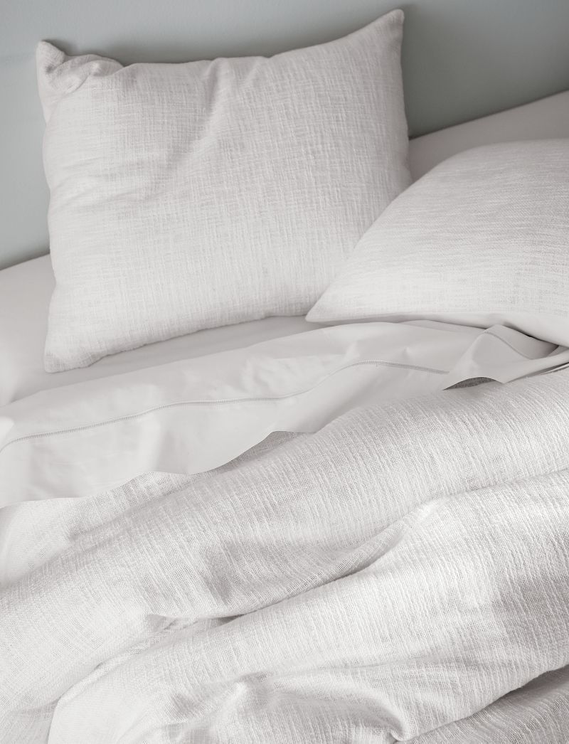 Lindstrom Cotton White King Duvet Cover