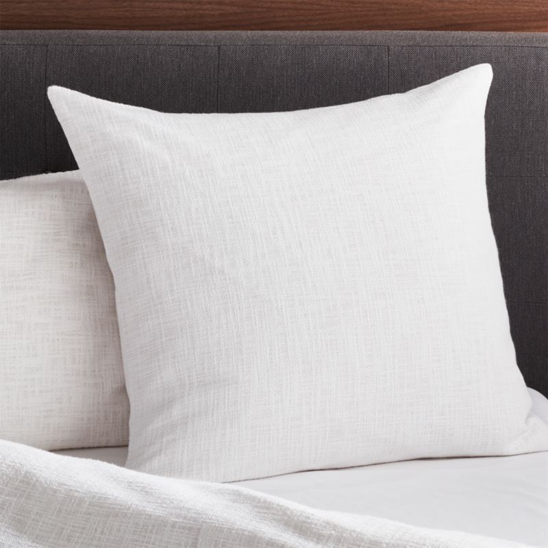 Lindstrom Cotton White Euro Sham