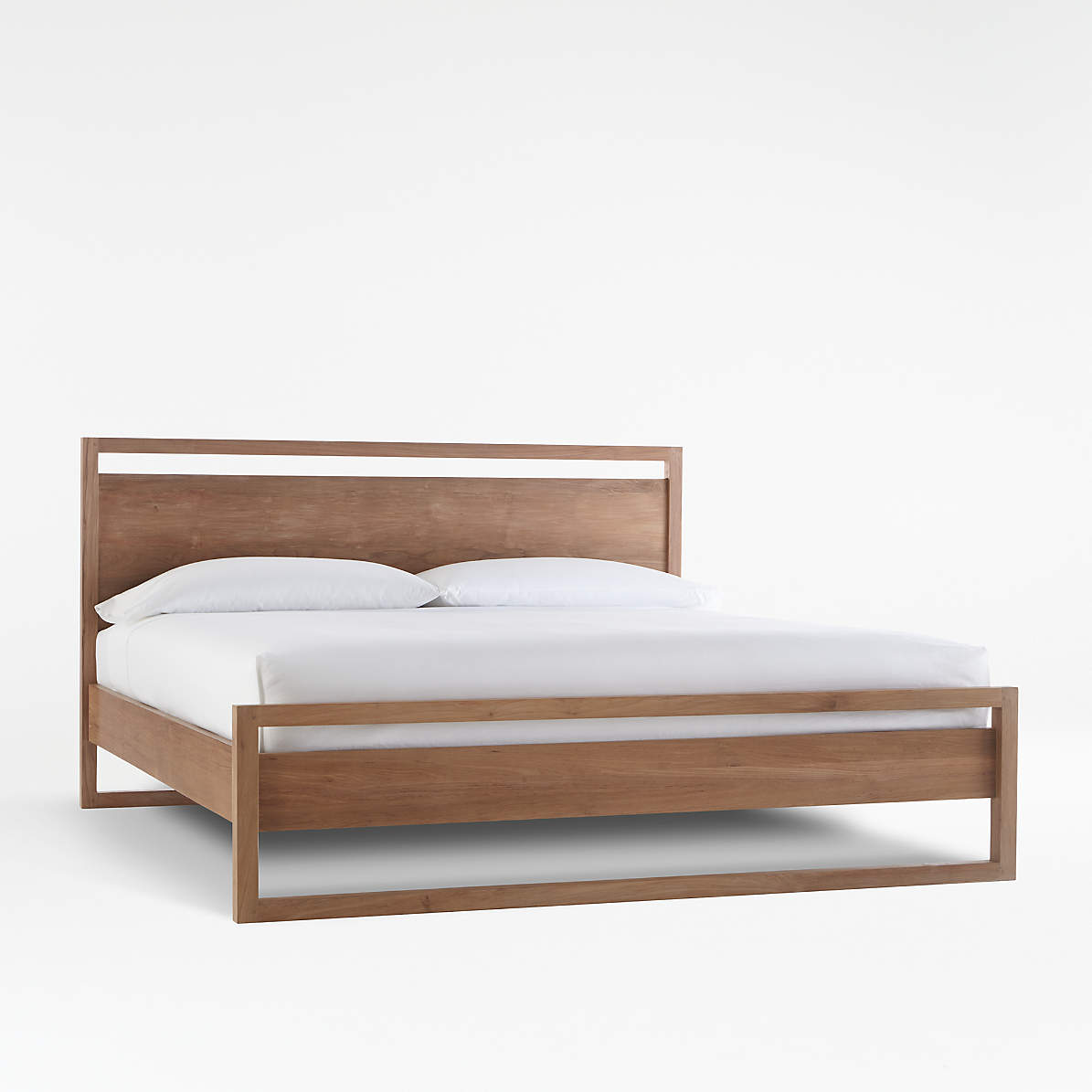 Linea Ii King Bed Reviews Crate And, Unfinished King Bed