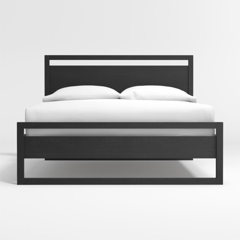 Queen Bed, Black