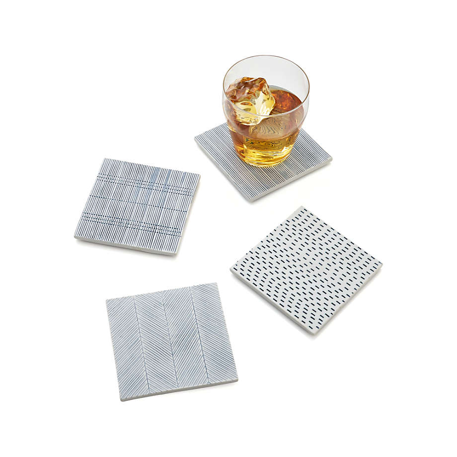 Set of 4 3dRose cst_33212_3 Snake Skin-Ceramic Tile Coasters Set of 4 3dRose cst_33212_3 Snake Skin-Ceramic Tile Coasters