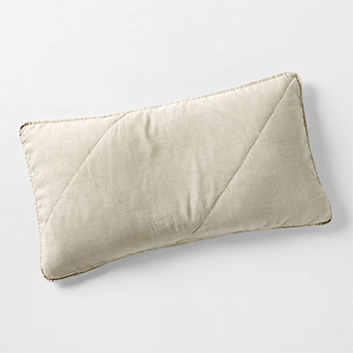 View EUROPEAN FLAX -Certified Linen Warm Natural King Quilted Pillow Sham details