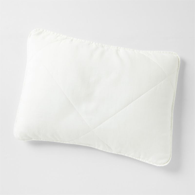 EUROPEAN FLAX ™-Certified Linen Crisp White Standard Quilted Pillow Sham