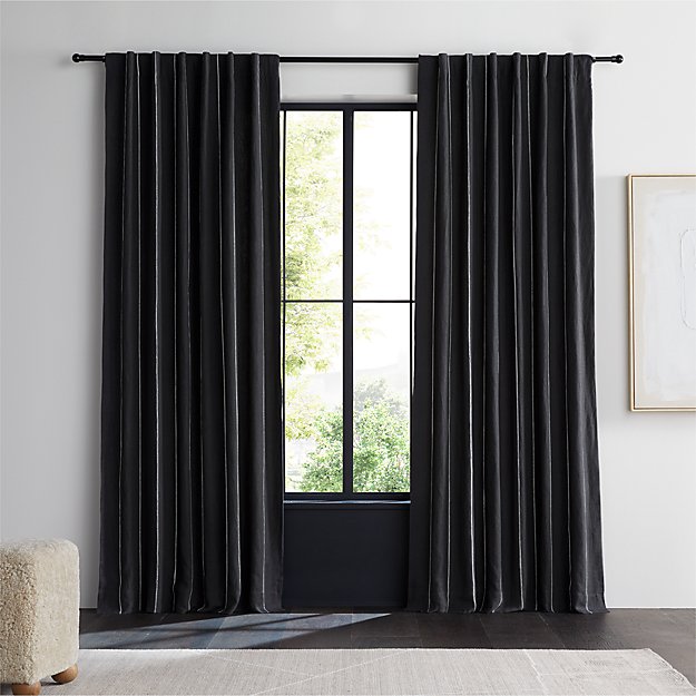 Two Grey Eclipse curtain panels offers