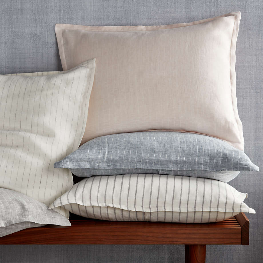 New in Pkg. KING Shams Details about   Crate & and Barrel AZIZA-TWO 2 GREAT COLORS! 