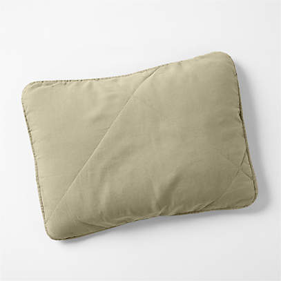 European Flax Linen Tan Standard Pillow Shams Set of 2 + Reviews