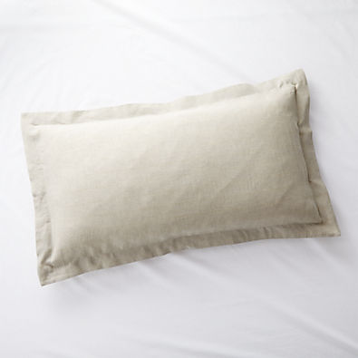 View Linen Lurex Striped King Sham details