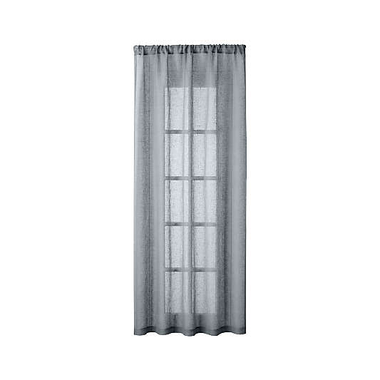 Linen Sheer Lead Curtain Panel 52"x108"