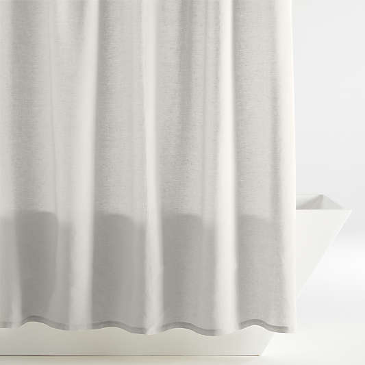 Grey Shower Curtains | Crate & Barrel