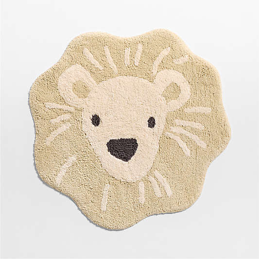 Lion Undyed 100% Organic Cotton Kids Bath Mat