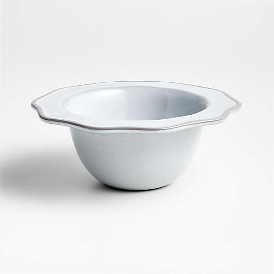 Lira White Porcelain Bowl