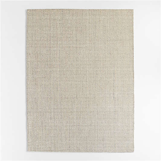 Lisbon Wool Grey Handwoven Area Rug 9'x12'