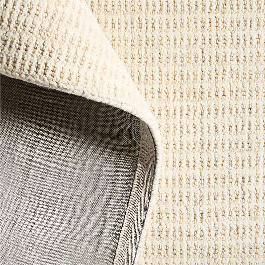 Lisbon Wool Ivory Handwoven Area Rug