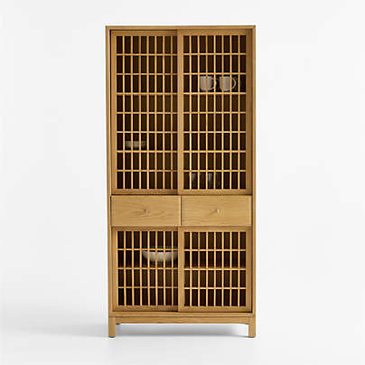 Lismore 40" Sliding Door Storage Cabinet