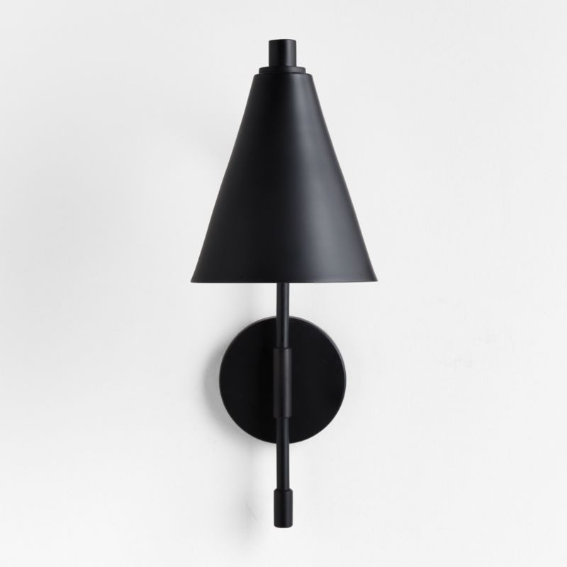 Lisse Black Indoor/Outdoor Wall Sconce Light - image 4 of 7