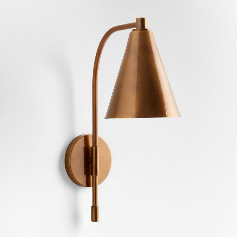 Lisse Brass Indoor/Outdoor Wall Sconce Light - image 5 of 7