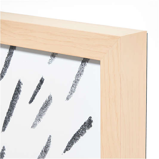 Listening Moon Large Framed Wall Art Print