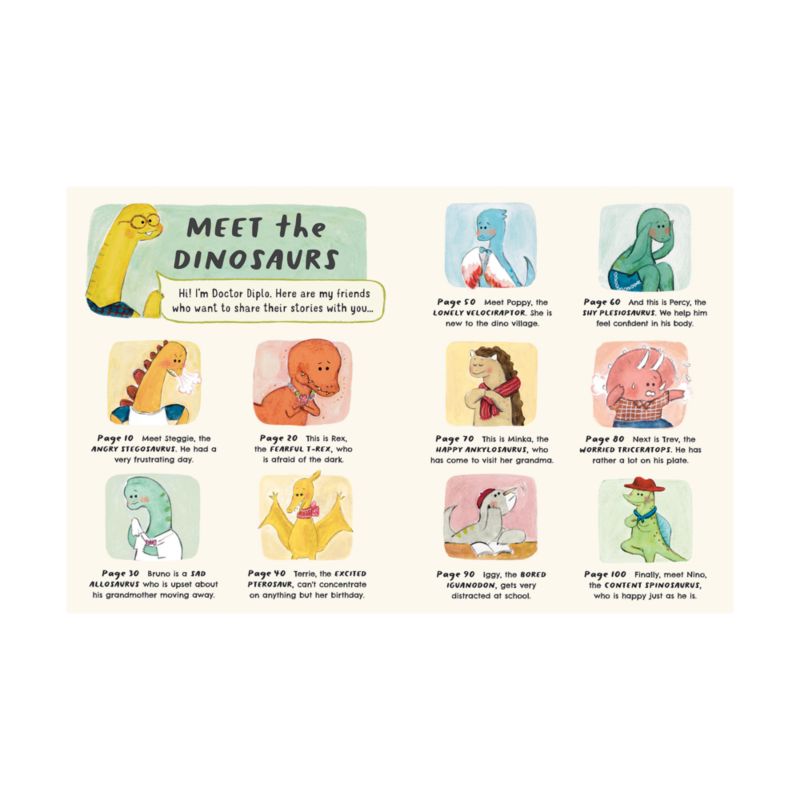 Little Dinosaurs, Big Feelings Kids Book by Swapna Haddow - image 1 of 7