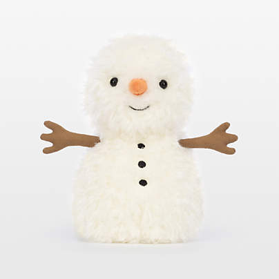 Jellycat Little Snowman Kids Stuffed Animal