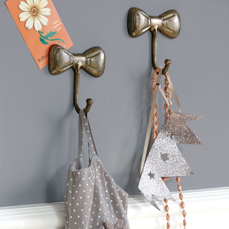 Little Bow Metal Wall Hook + Reviews