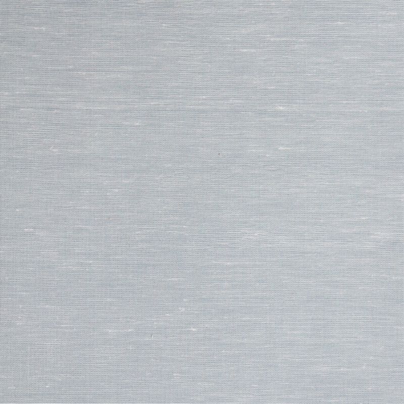 Loom Sky Blue Linen Wallpaper - image 2 of 3