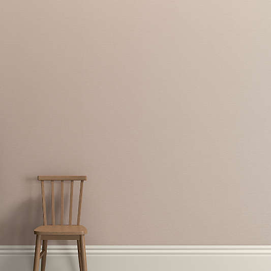 Loom Terracotta Linen Wallpaper