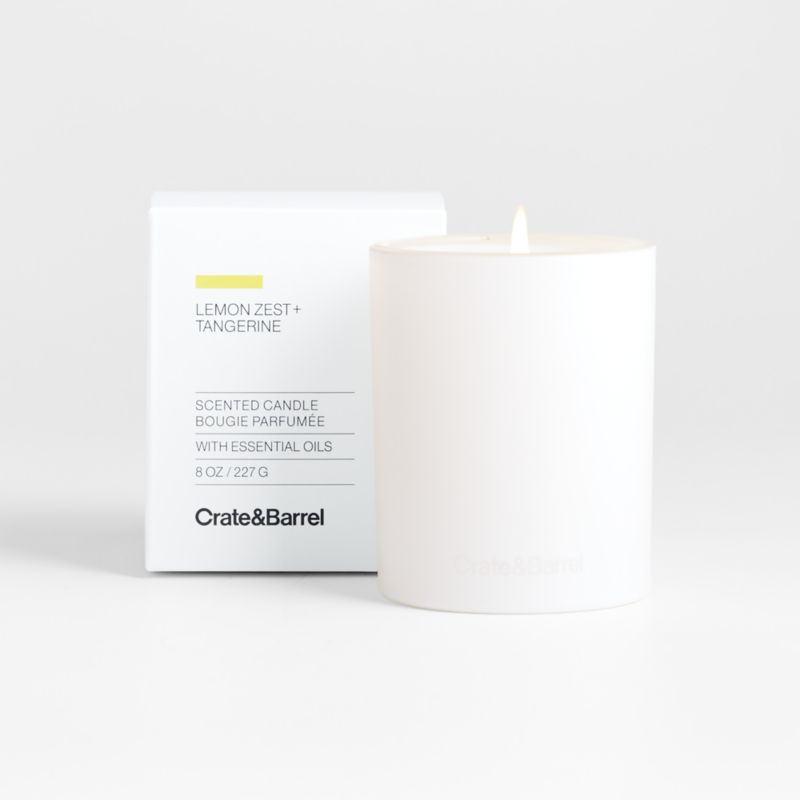 Lemon Zest + Tangerine Candle